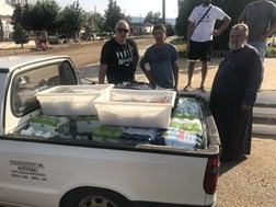 Στο πλευρό των πλημμυροπαθών ο Δήμος Φαρσάλων, διανέμει καθημερινά φαγητό και νερό